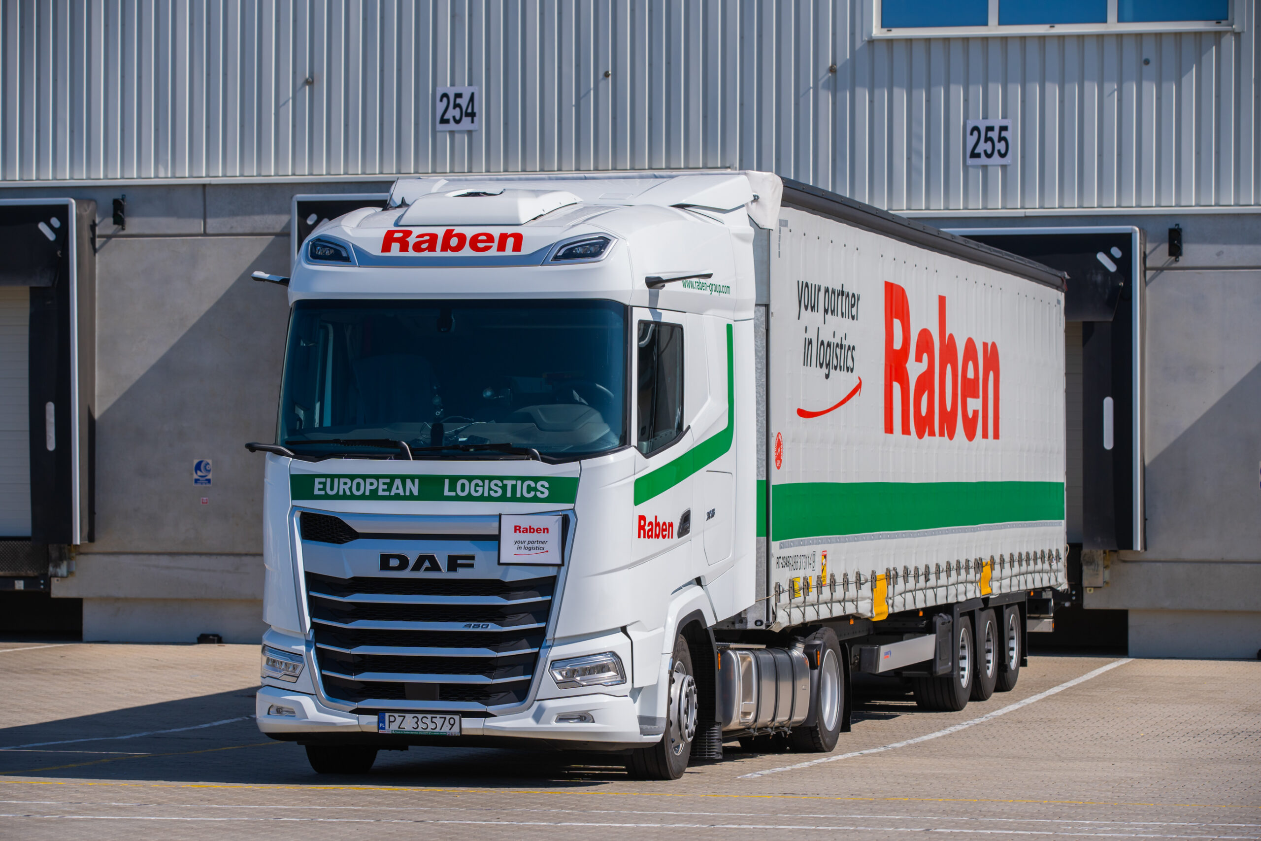 Raben vrachtwagen