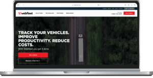 TomTom Telematics (Webfleet) website