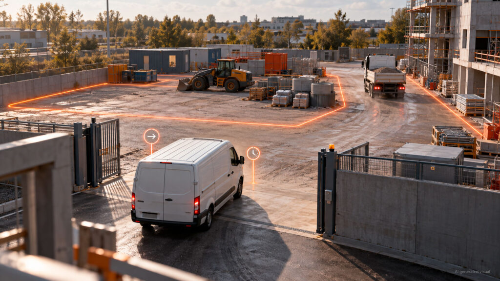 Automatische urenregistratie met geofencing