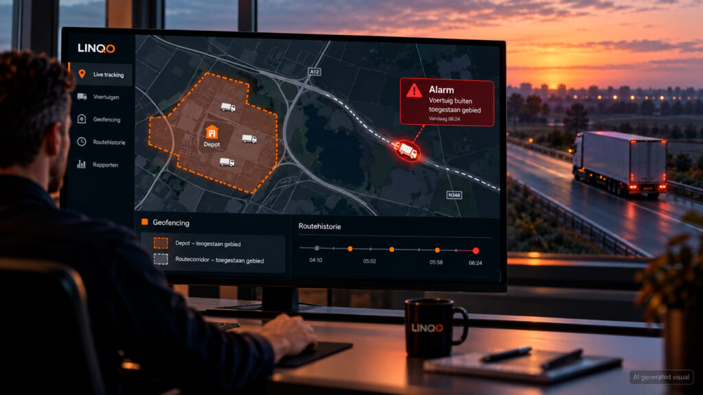 GPS-tracking met LINQO voor diefstalpreventie
