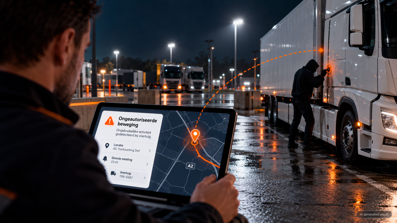 Hoe voorkom je diefstal van een vrachtwagen?
